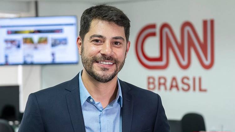 Evaristo Costa estréia programa na CNN Brasil