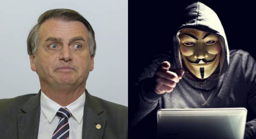 Grupo Anonymous ameaça Bolsonaro e sugere que ele tenha vinculo ...