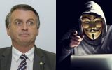 Grupo Anonymous ameaça Bolsonaro