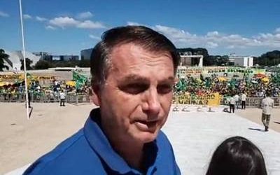 Presidente Bolsonaro participa de ato