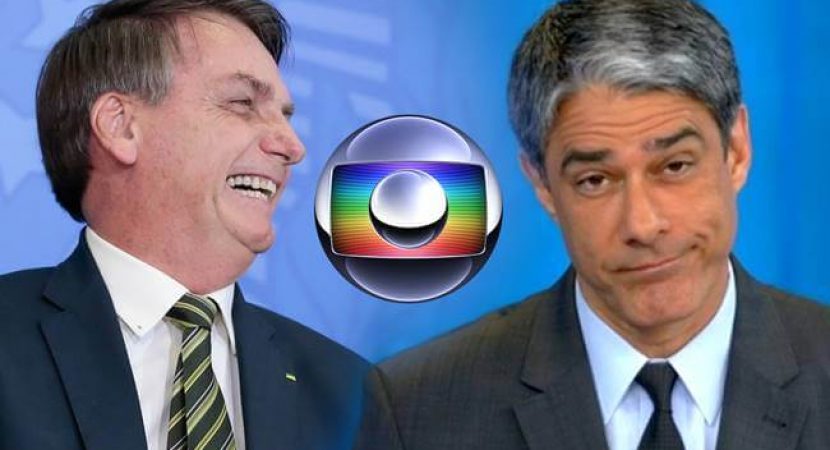 Revoltado Bolsonaro manda recado para Bonner