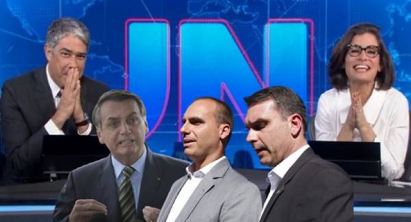 Jornal Nacional revelou rede de Fake News de Bolsonaro