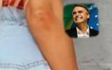 Rosto de Bolsonaro
