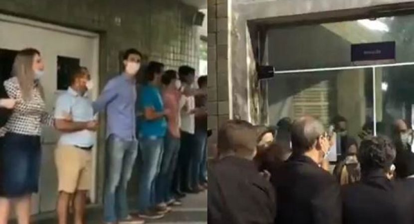 Bolsonaristas tentam invadir hospital
