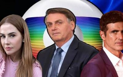 Governo Bolsonaro intimida e tenta prender atores da Globo