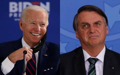 Presidente dos Estados Unidos Joe Biden Debocha da cara de Bolsonaro