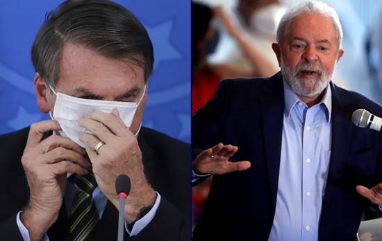 Bolsonaro culpa Lula por por fracasso em seu governo