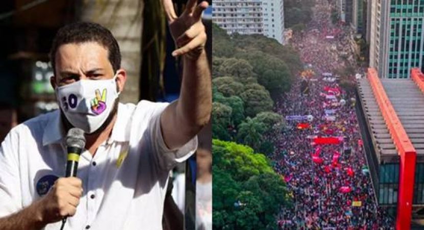 Guilherme Boulos manda recado para Bolsonaro