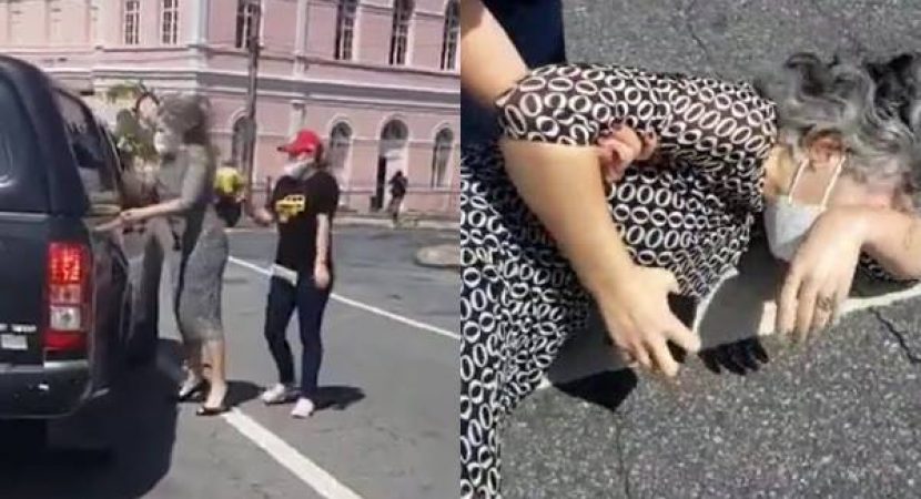 Vereadora de Recife é agredida por PM durante manifestação