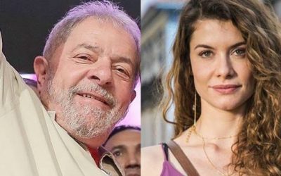 Alinne Moraes posta foto com Lula