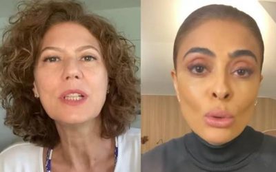 Patrícia Pillar confronta Juliana Paes