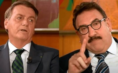Ratinho entrevista Bolsonaro e fracassa na audiência