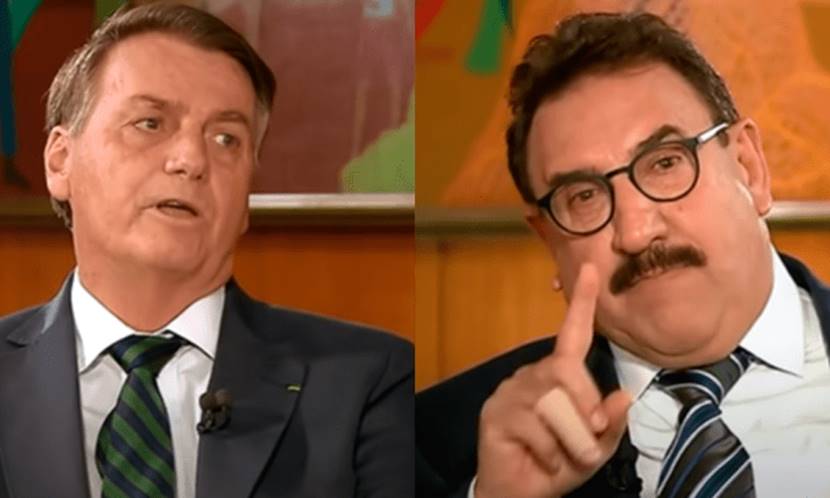 Ratinho entrevista Bolsonaro e fracassa na audiência