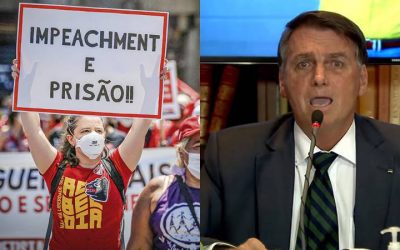 76% dos brasileiros querem impeachment de Bolsonaro