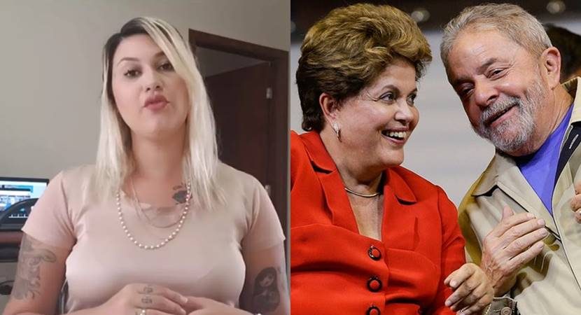 Sarah Winter elogia Lula e Dilma