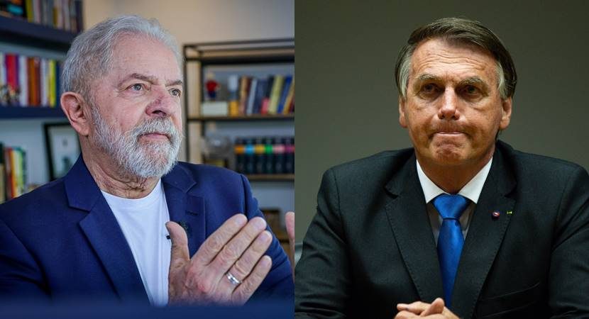 Lula tem o dobro das intenções de voto de Bolsonaro