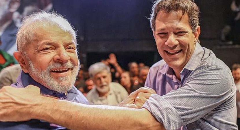 Lula e Haddad lideram nas pesquisas em São Paulo