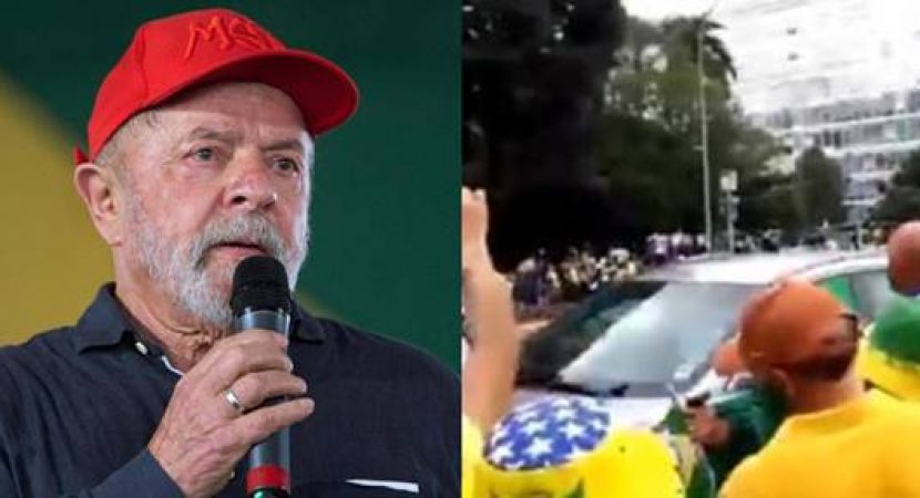 Bolsonaristas cercam o carro de Lula que consegue escapar da percepção em Campinas