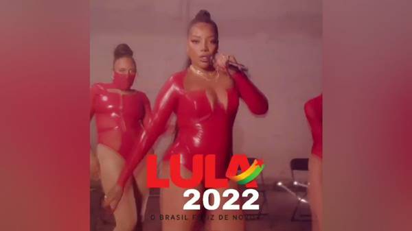 Ludmilla posta vídeo dançando música em apoio a Lula: “Vai da PT”