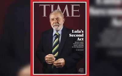 Lula é capa da revista TIME