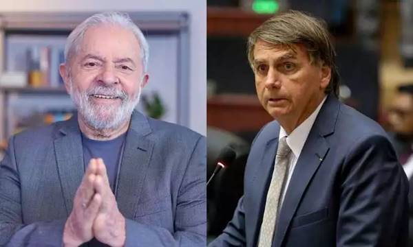 Lula tem 7 pontos de vantagem contra Bolsonaro, em nova pesquisa