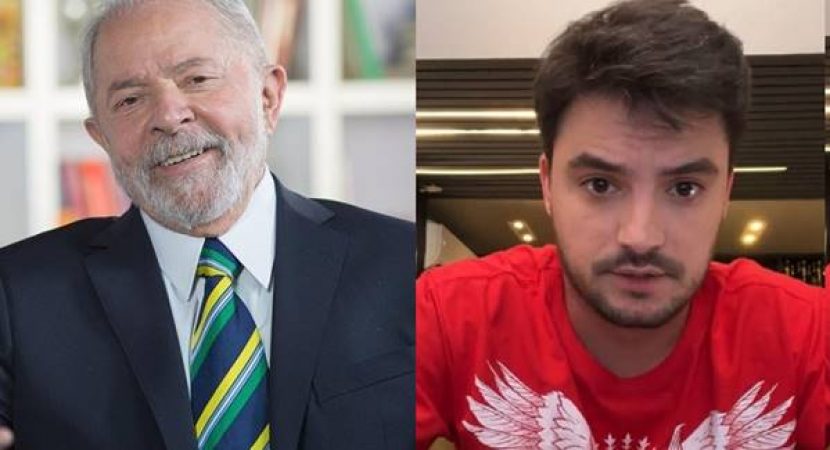 Felipe Neto diz que vai tatuar o nome do Lula na bunda