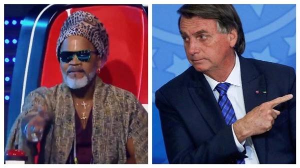 Carlinhos Brown se irrita com público gritando 'Fora Bolsonaro' em show