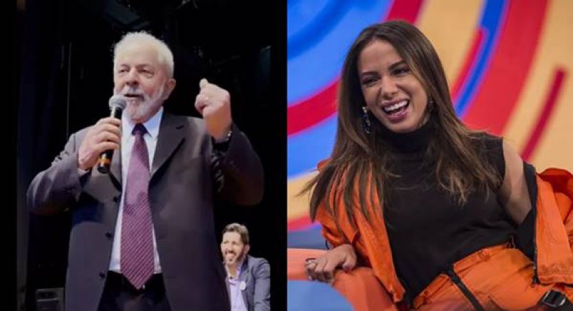Dancinha de Lula celebrando apoio de Anitta faz sucesso na internet