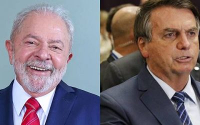 Lula tem 9 pontos afrente de Bolsonaro
