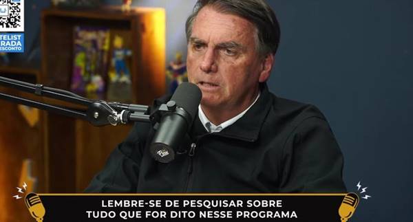 “MENTIROSO DA REPÚBLICA” é o assunto mais falado da internet por causas das mentiras de Bolsonaro em Podcast