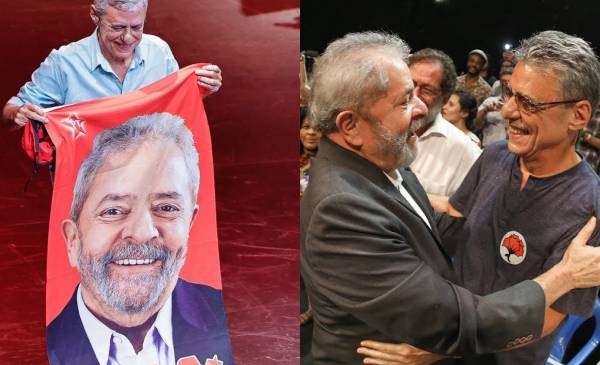 Chico Buarque estende toalha de Lula durante show, assista o vídeo