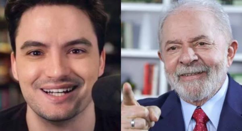 Felipe Neto reforça apoio a Lula
