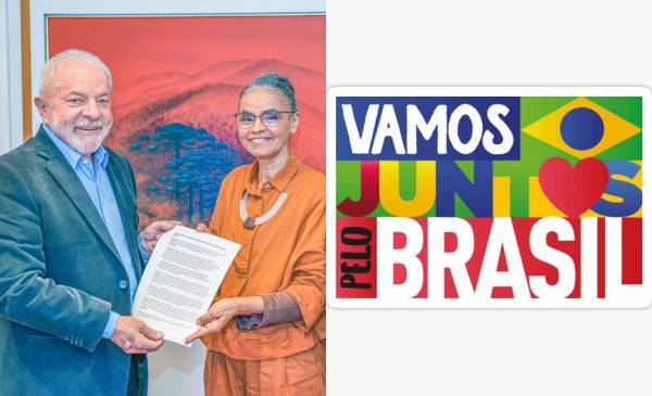 Lula e Marina Silva unem forças para derrotar o fascismo no primeiro turno