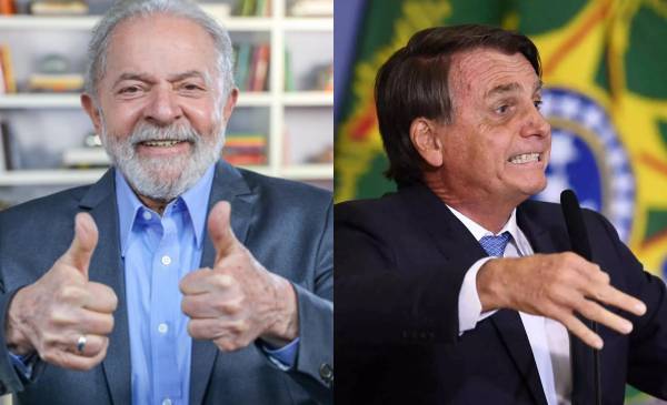 Lula esmaga Bolsonaro e chega 52% contra 34%