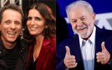 Malu Mader e Tony Bellotto declaram voto em Lula
