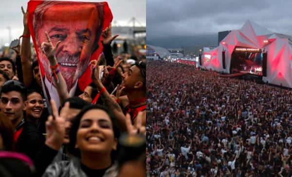 VIDEO: Público do Rock in Rio grita apoio a Lula em coro: “Olé, olé, olé, olá, Lula, Lula”