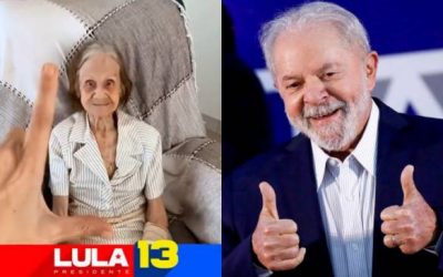 Vídeo com idosa de 104 anos apoiadora de Lula viraliza na internet