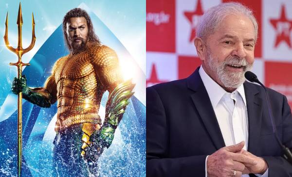 Jason Momoa, o Aquaman, declarou apoio a Lula