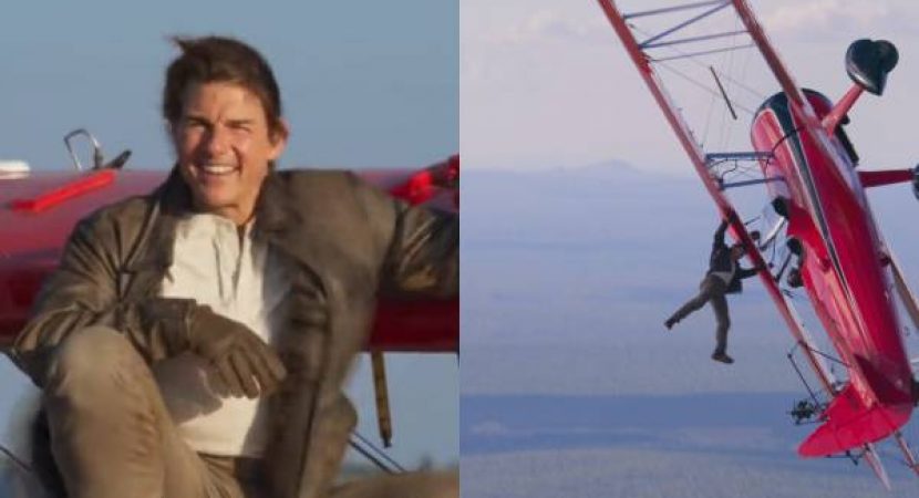 Missão: Impossível - Acerto de Contas Parte I: Tom Cruise mostra bastidores  da acrobacia mais perigosa que já realizou - Audiência da TV