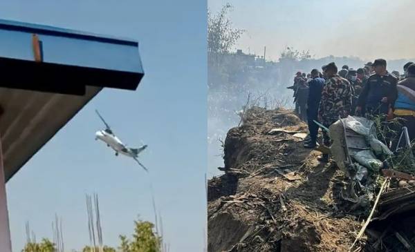 Vídeo mostra avião momentos antes de queda no Nepal deixando 68 mortos