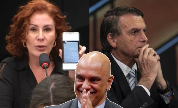Com medo de ser presa, Carla Zambeli trai Bolsonaro e faz acordo com Alexandre de Moraes