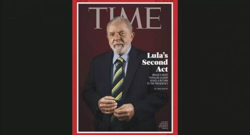 Lula é eleito uma das 100 pessoas mais influentes do planeta pela Revista Time