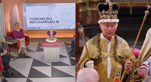 Audiência da GloboNews dispara com a cobertura da coroação de Rei Charles III