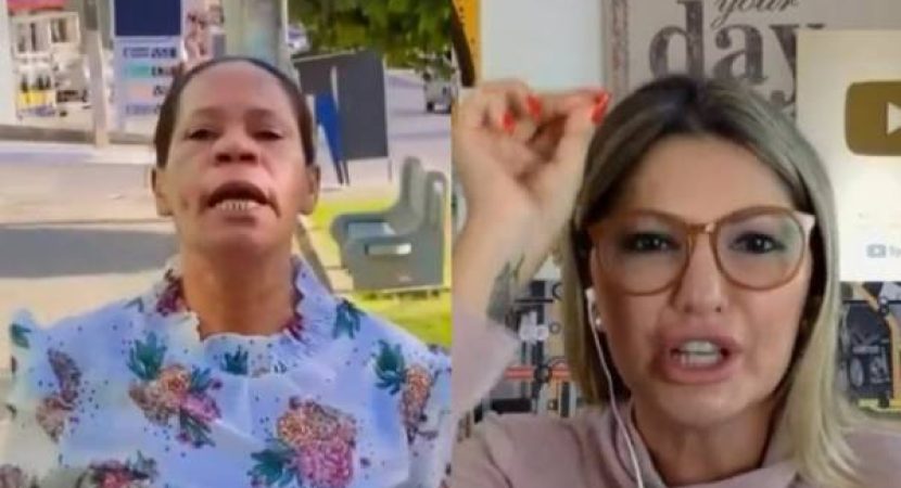 Bolsonarista Antonia Fontenelle surta na Jovem Pan com vídeo de irmã Monica comemorando redução da gasolina