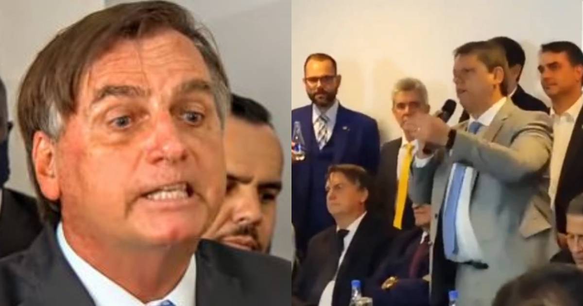 Bolsonaro briga com Tarcísio