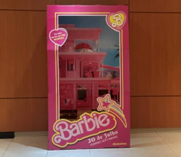 barbie caixa